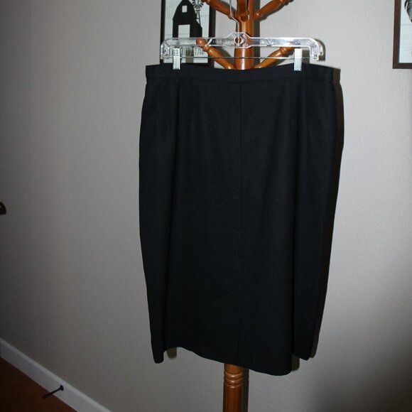 Pendleton Lined Wool Pencil Skirt Size Estimated at Large - Picture 2 of 6